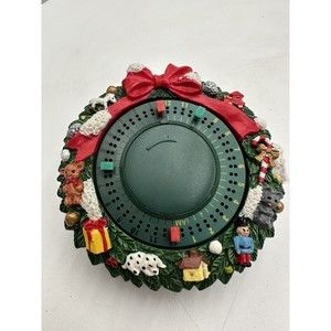 Vintage Santa's Power Christmas Wreath Timer 24 Hour Mechanical Timer Excellent